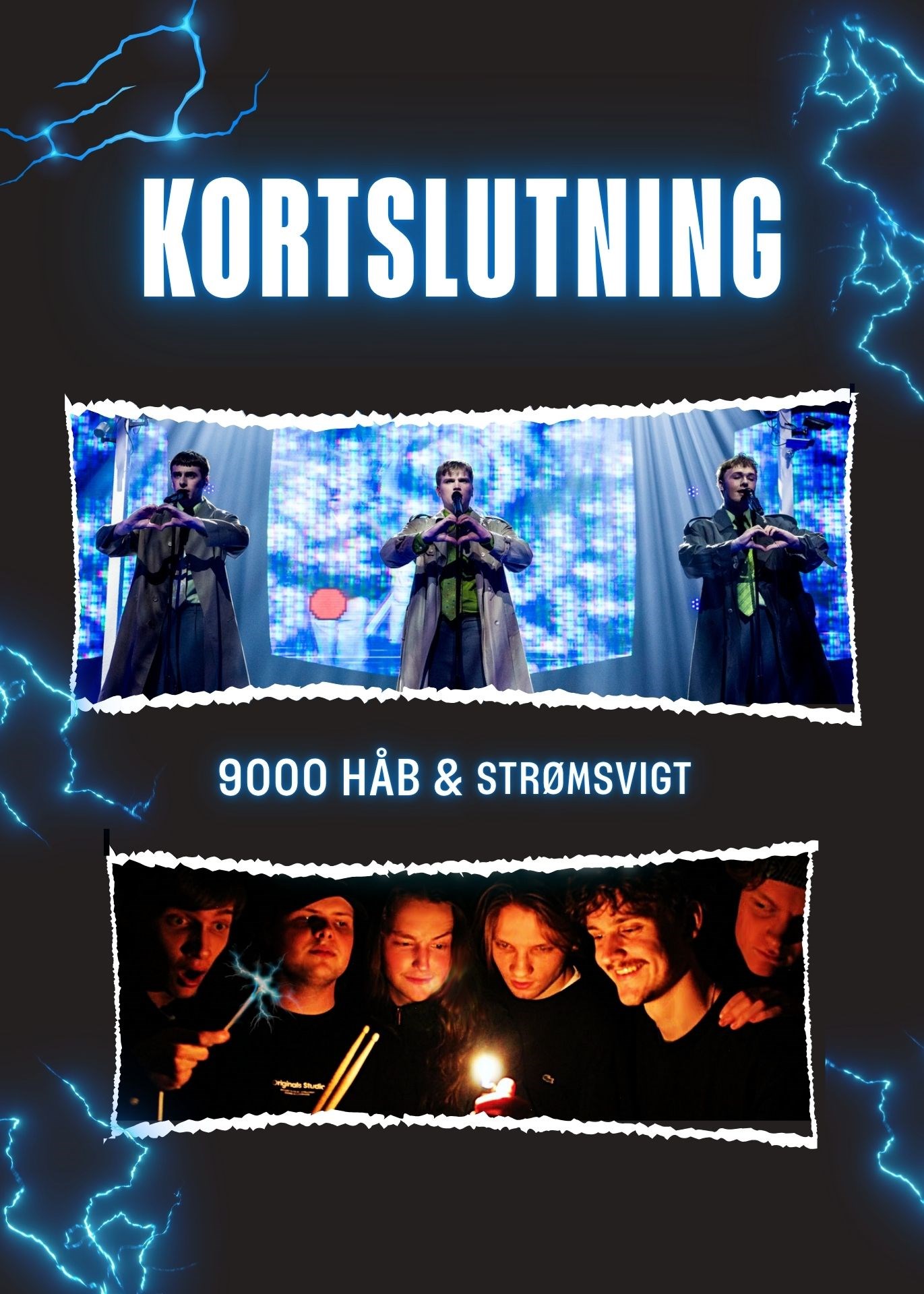 Koncert - Kortslutning med 9000 Håb og Strømsvigt