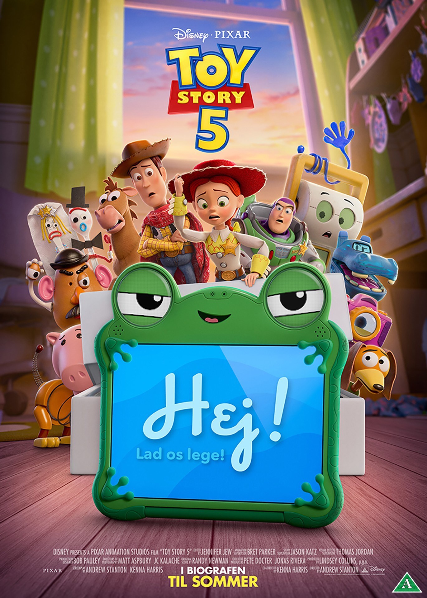 Come and experience Toy Story 5 with English audio at Agger Bio