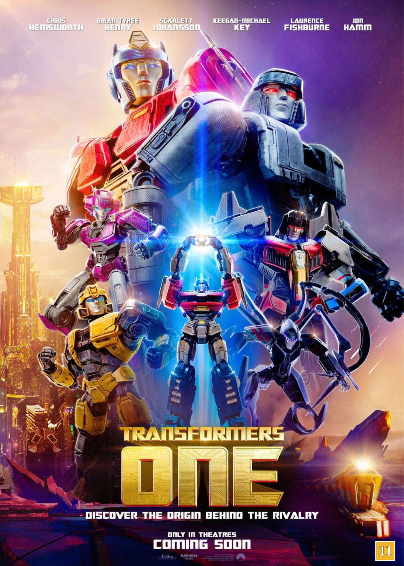 Transformers One - Engelsk tale