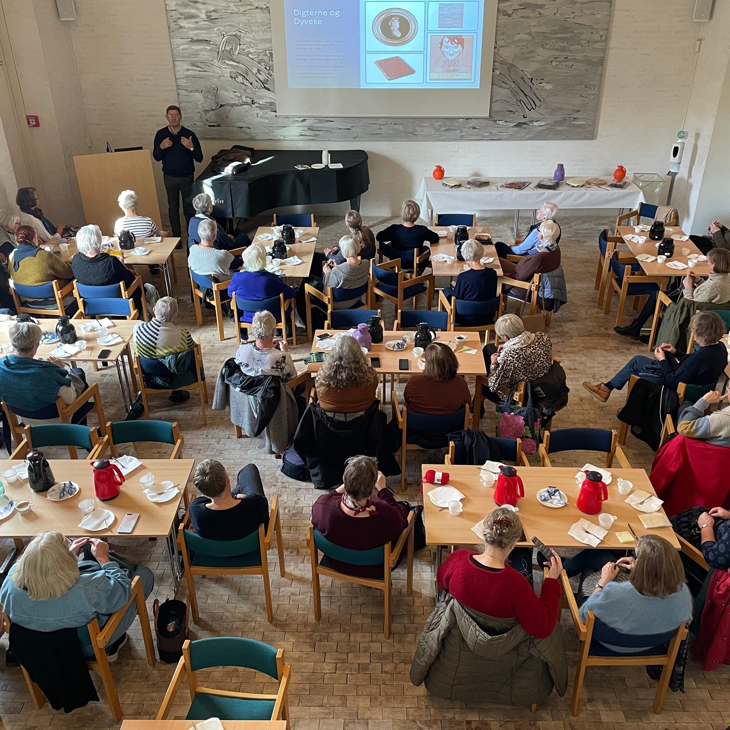 Strikkecafé med foredrag om de gule pirater og aabenraadampskibet GUSTAV DIEDERICHSEN