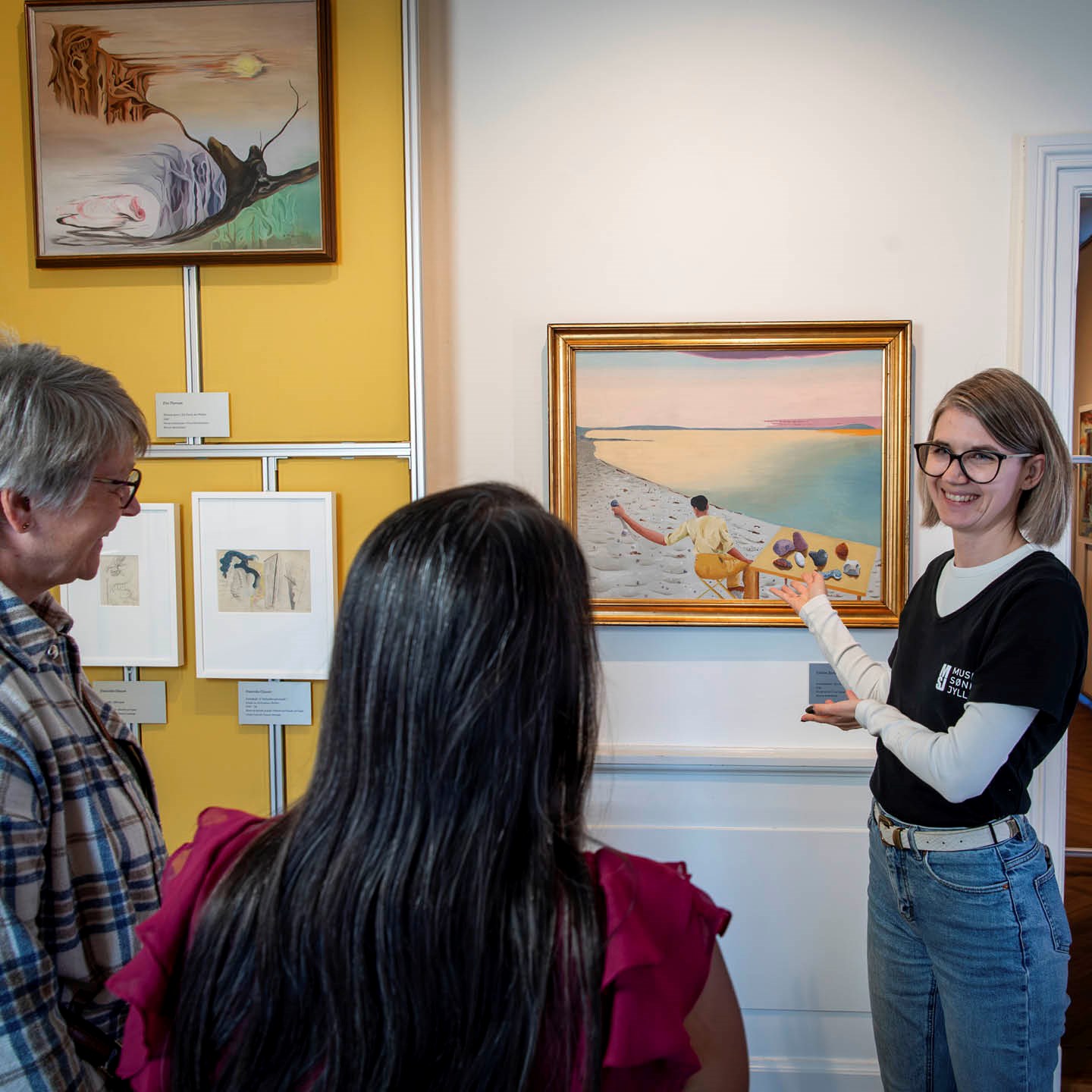 Omvisning i Franciska Clausen og det underste land