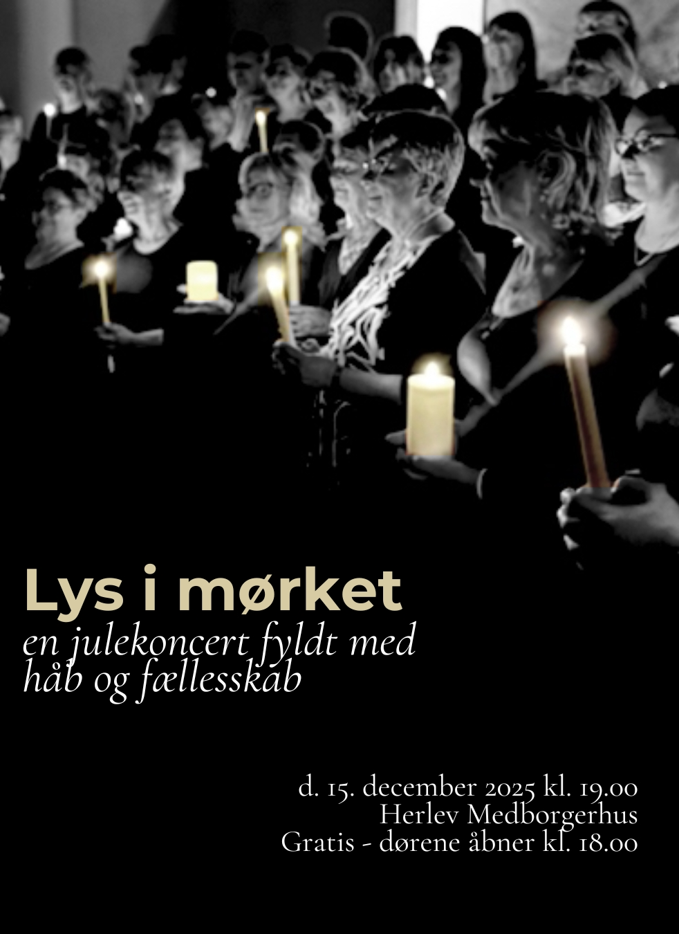 Et Lys i Mørket - Gospelkoncert