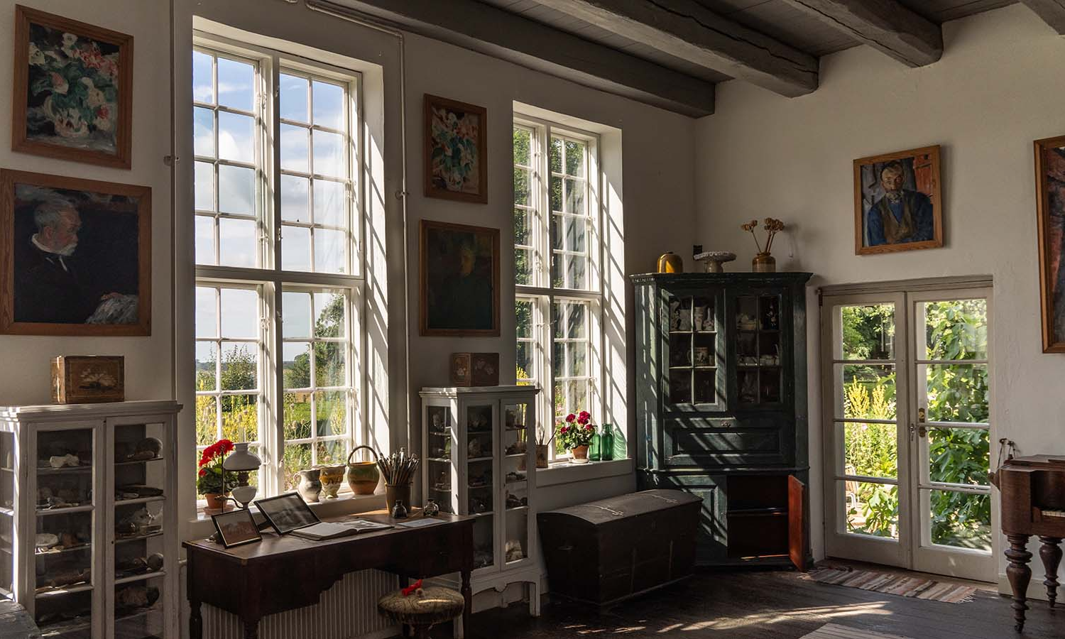 Rundvisning på Malergården - familien Swanes historie