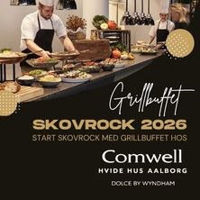 Grillbuffet hos Comwell Hvide hus Aalborg - Suspekt + Was