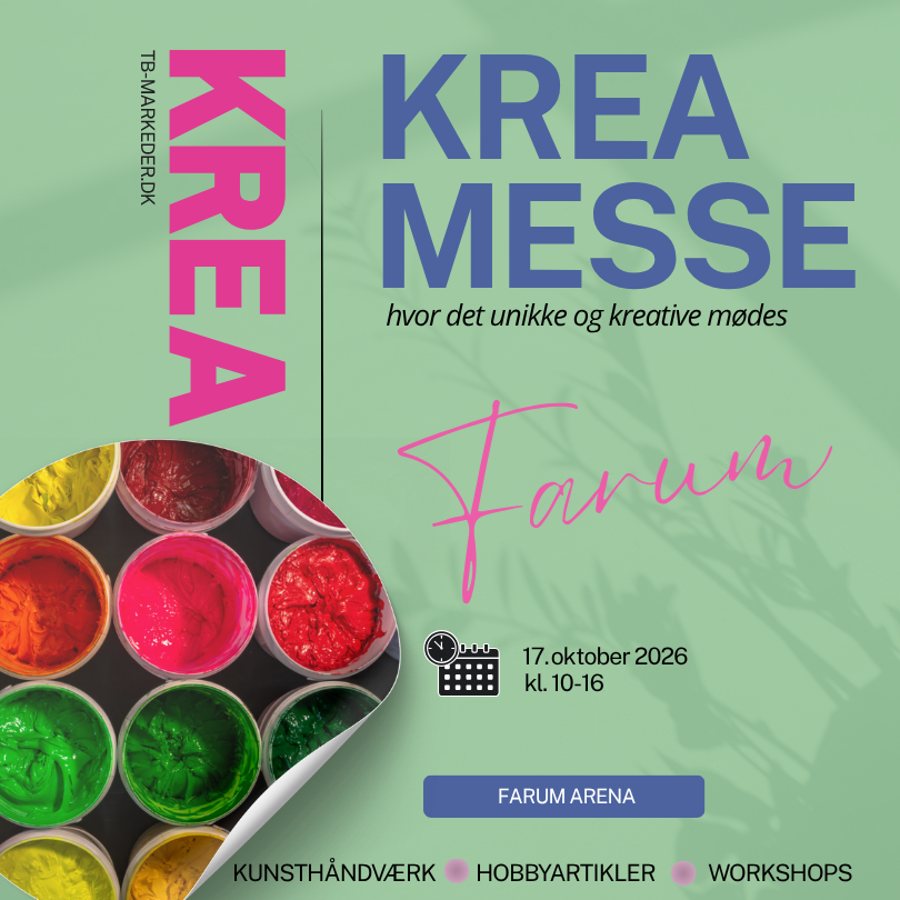 Farum KREA-messe 17. oktober 2026