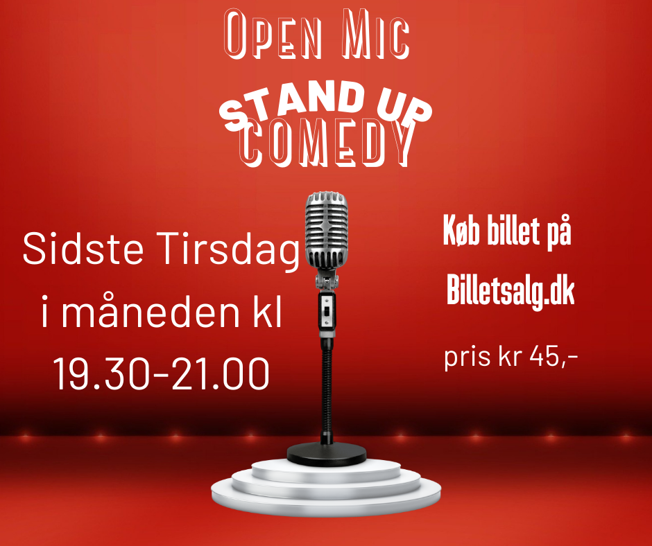 Open Mic - Comedy på CoisBar
