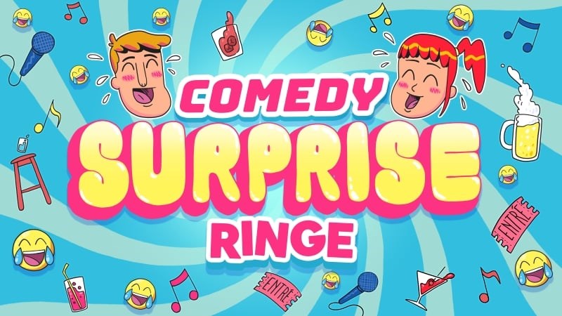 Comedy Surprise - Vært: Simon Tang