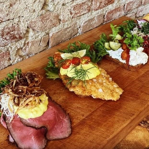 Smørrebrød med Blas
