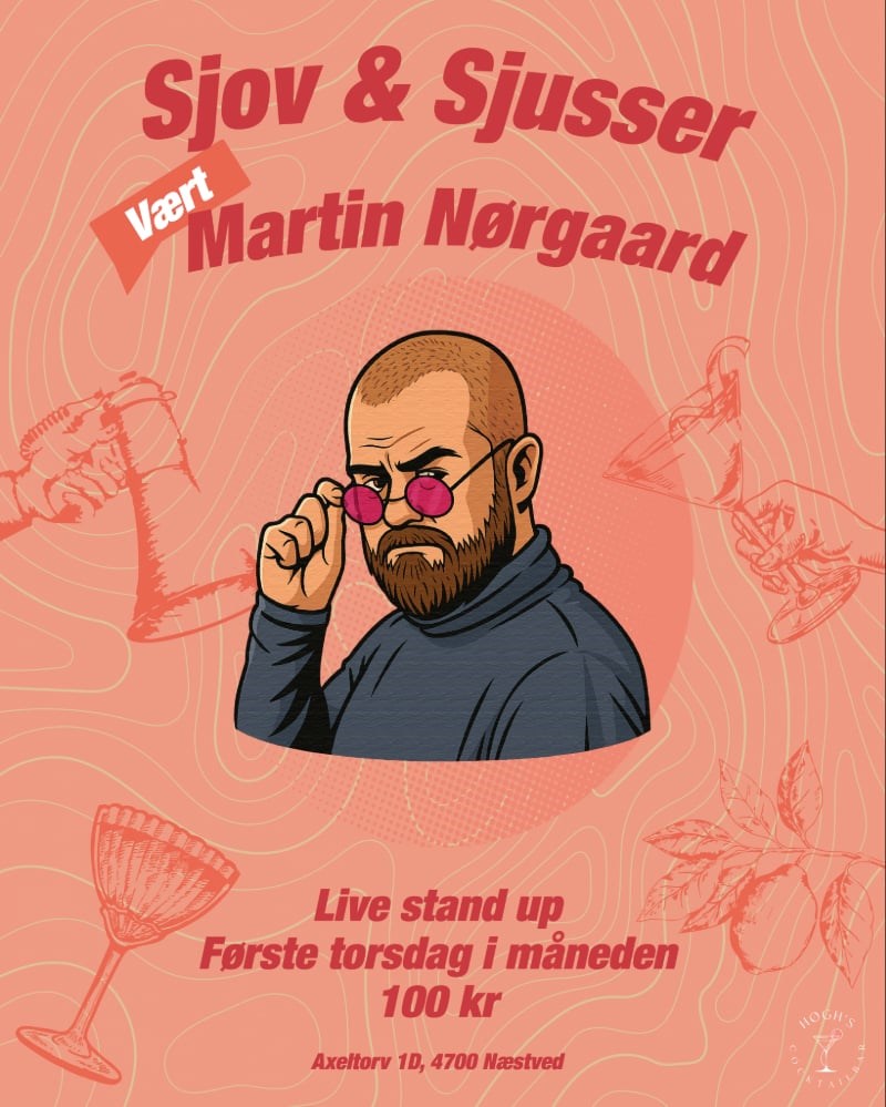 Sjov og Sjusser Marts 2026