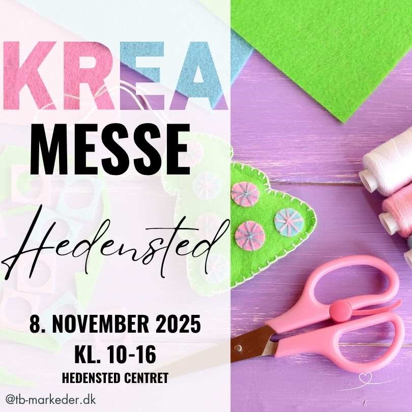 Hedensted KREA-messe 8. november 2025