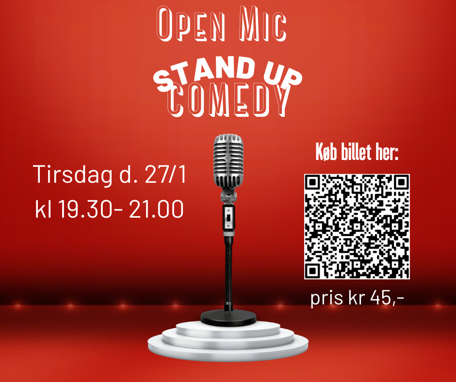 Open Mic - Comedy på CoisBar