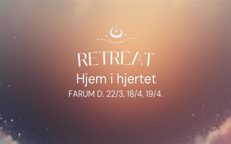 Hjem i hjertet Retreat - 3 dage