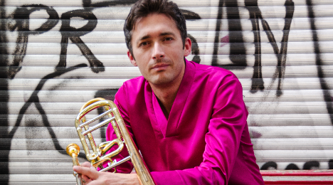 Trombonisten Antonio Marin