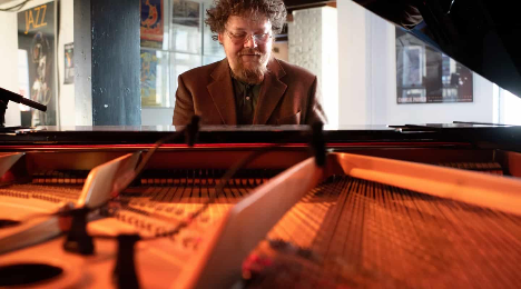 Koncert med "Jazz på Dansk" med bl.a. pianisten Martin Schack