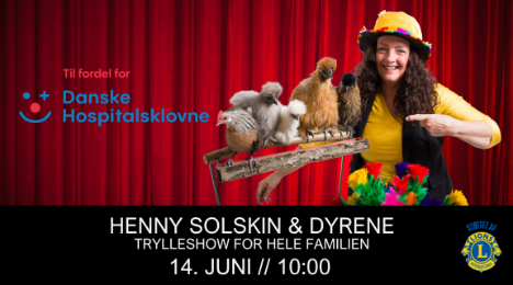 Trylleshow: Henny Solskin