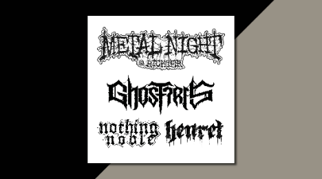 Metal Night x Ghost Iris