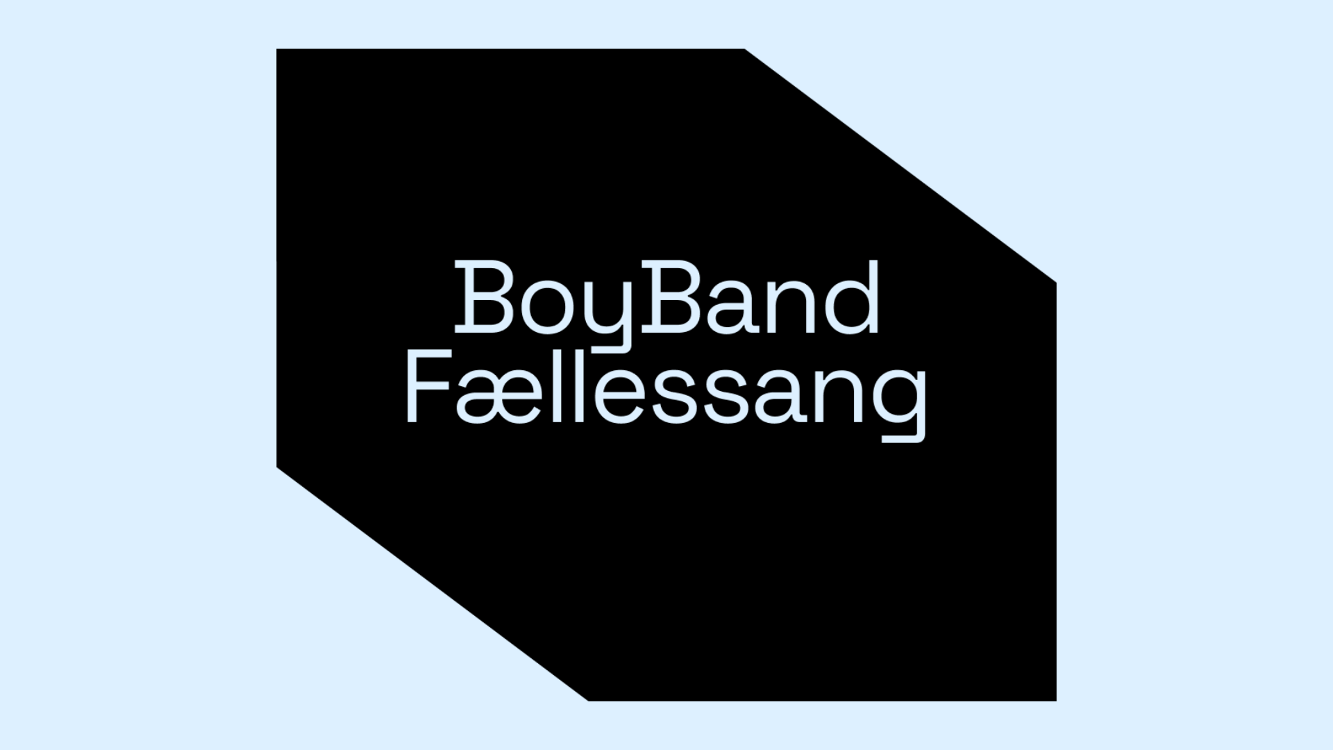 BoyBand Fællessang