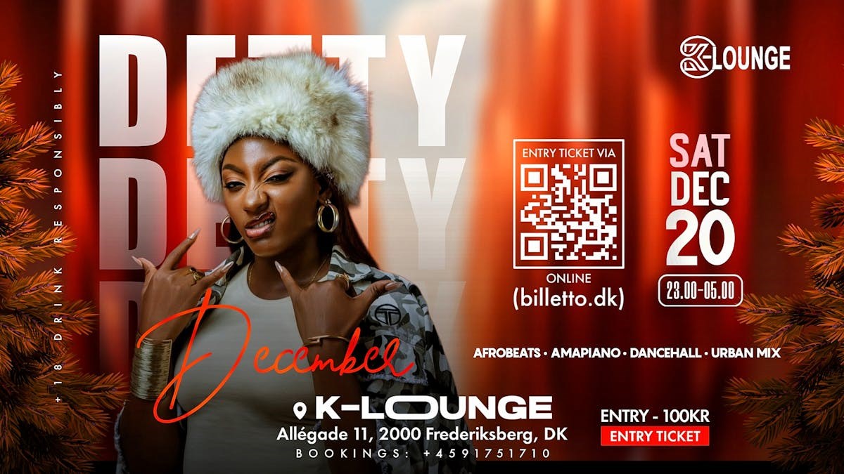 Detty december in k-lounge