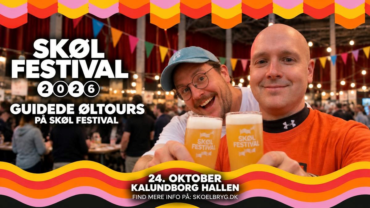 Guidede øltours på skøl festival 2026