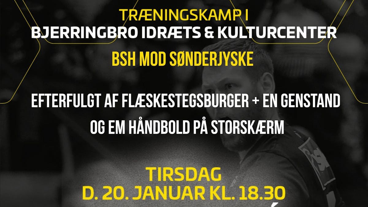 Håndboldaften med træningskamp, spisning og storskærm