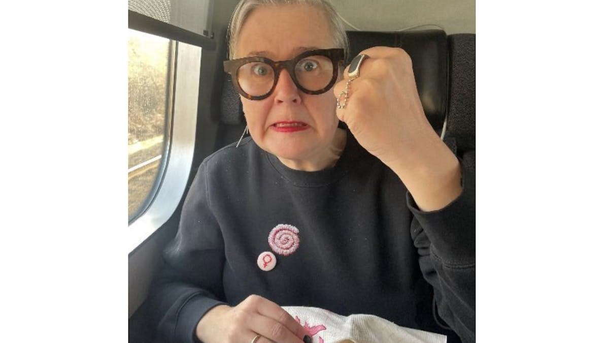 Raseribroderi v/ Broderist og forfatter Trine Runge Jessen