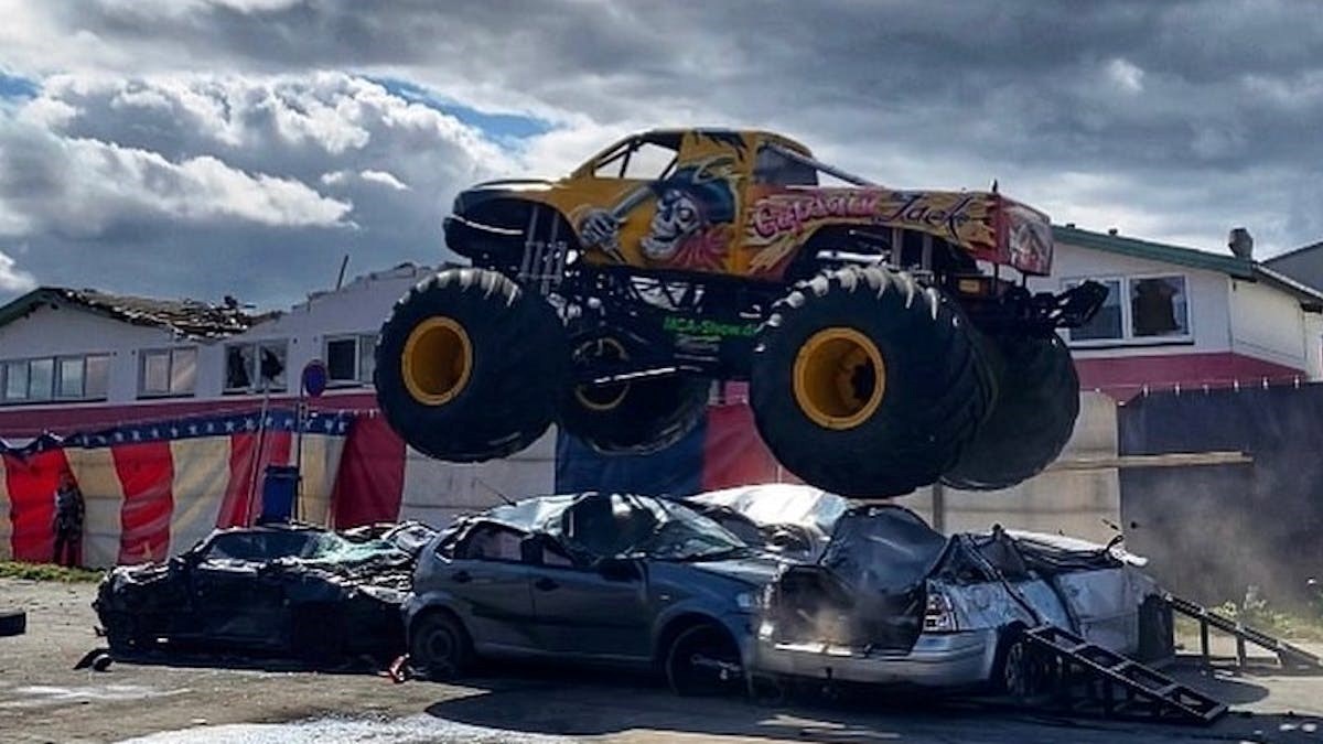 Monstertruck og Stuntshow Assens