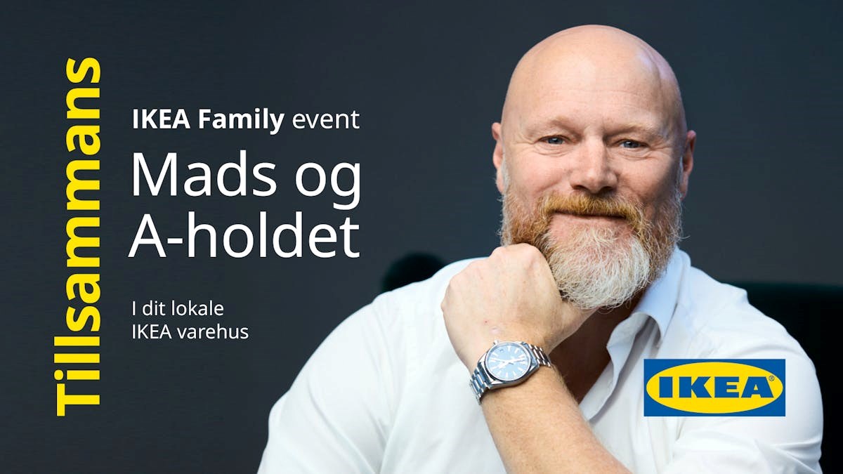 Mads og A-holdet i IKEA Gentofte