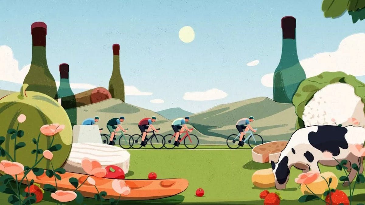 Slutspurten tour-de-France Wine & Tapas
