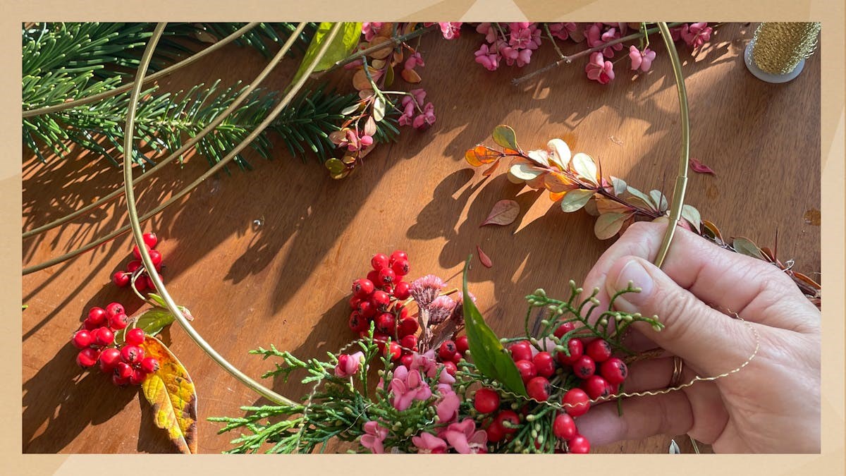Lav din egen julekrans