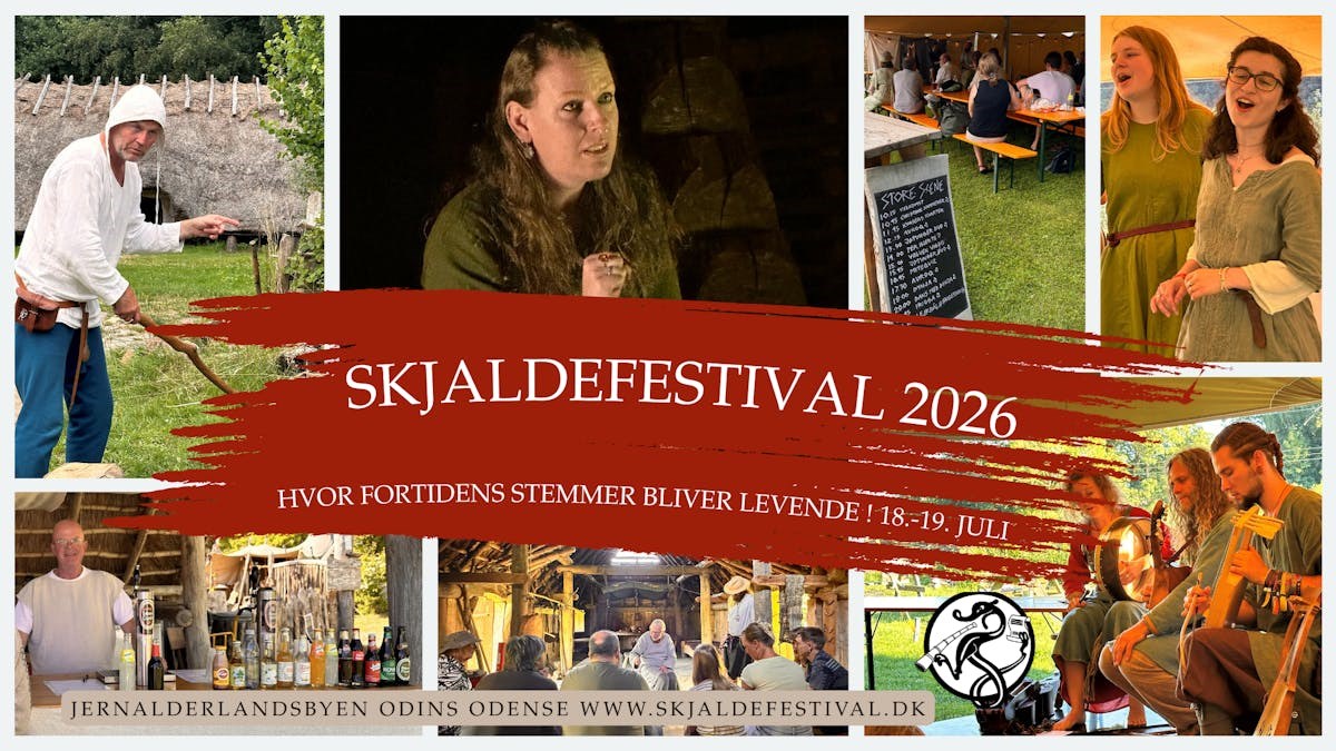 Skjaldefestival 2026 voksen lørdag