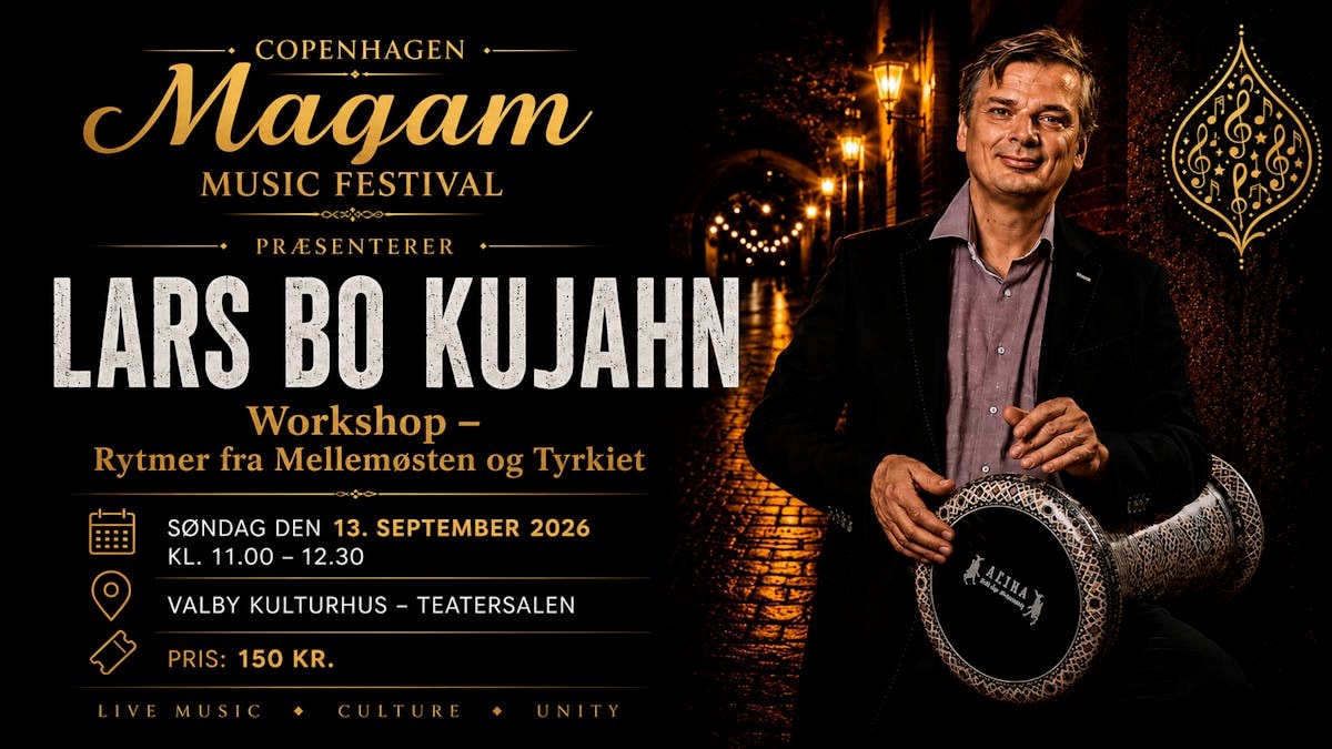 Workshop i Rytmer fra Tyrkiet & Mellemøsten