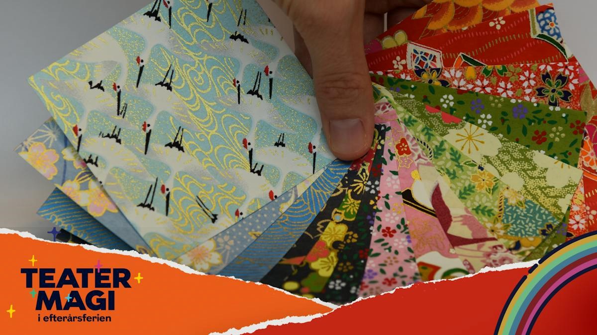 Teatermagi Workshop: Origami - fold en fugl