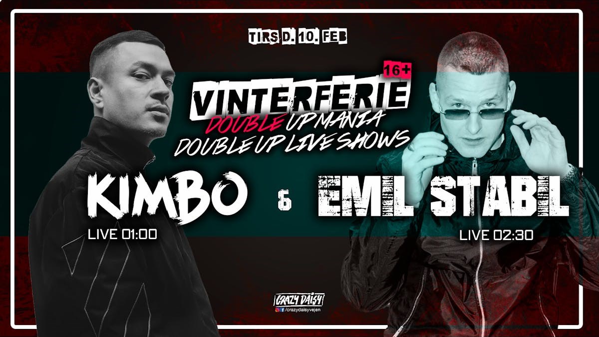 Vinterferie vejen / kimbo & emil stabil live / 16+
