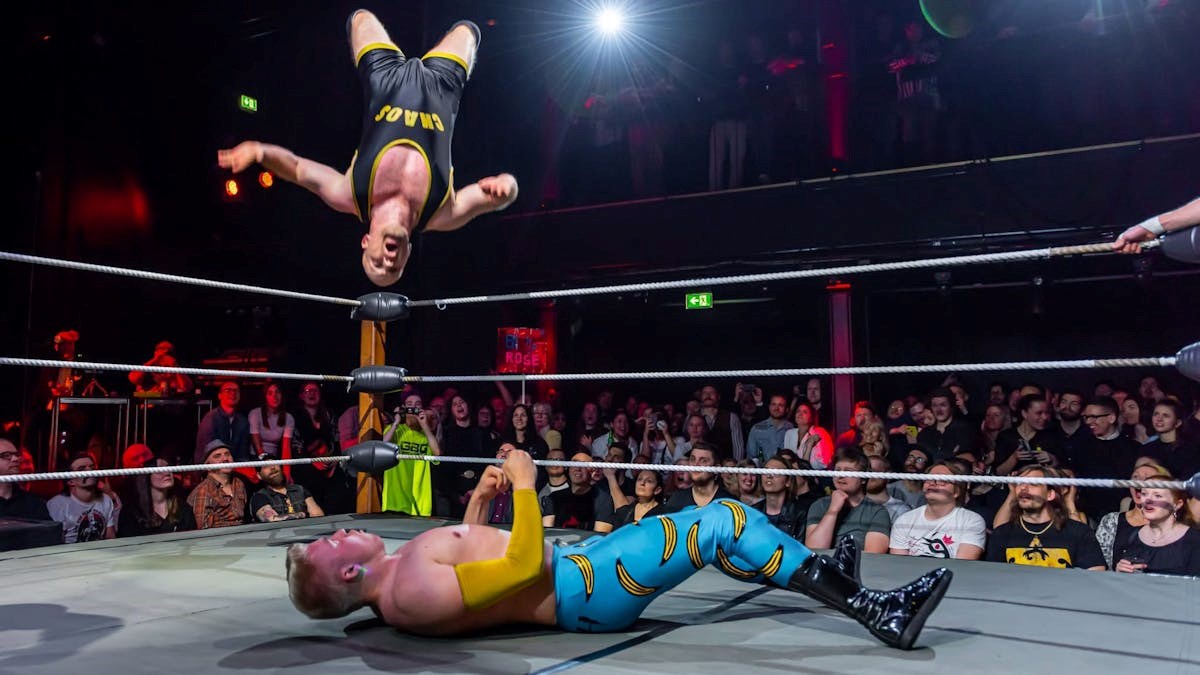 Dansk pro wrestling - tumult i thyborøn