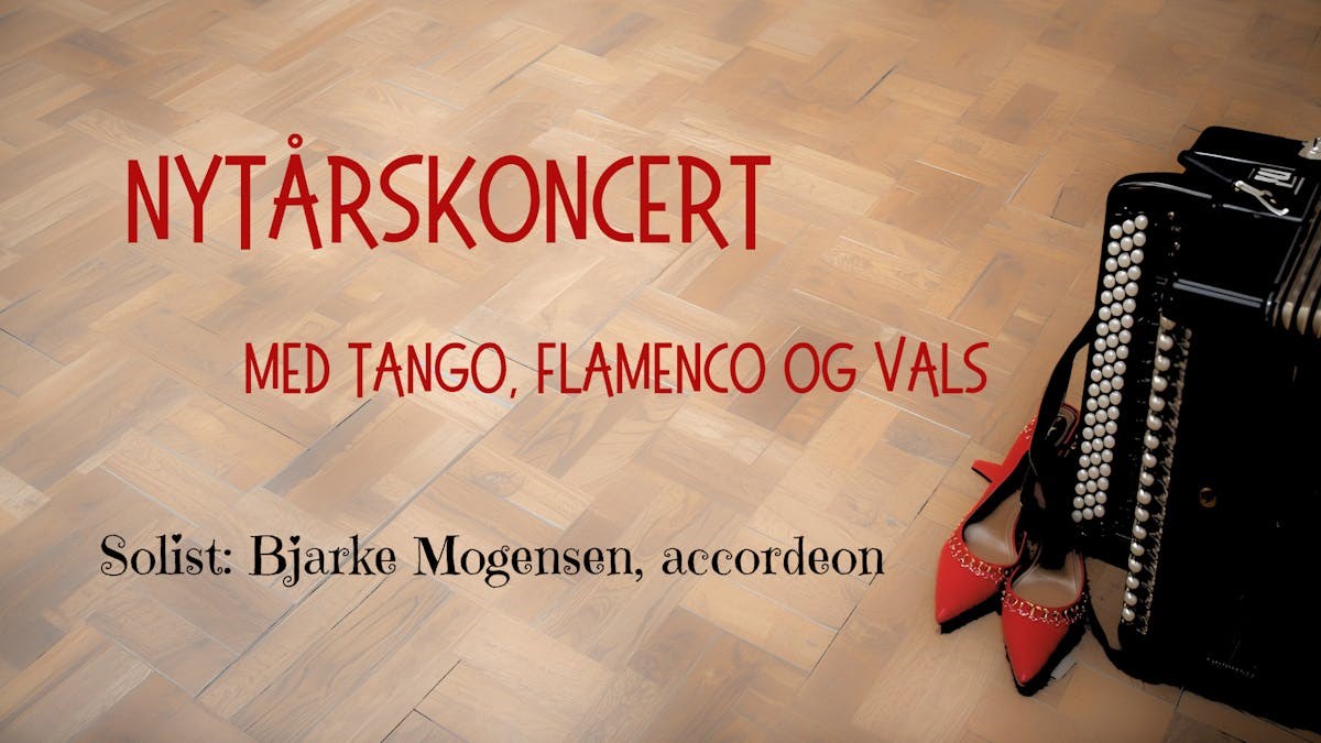 Nytårskoncert med Bjarke Mogensen - tango, flamenco og vals