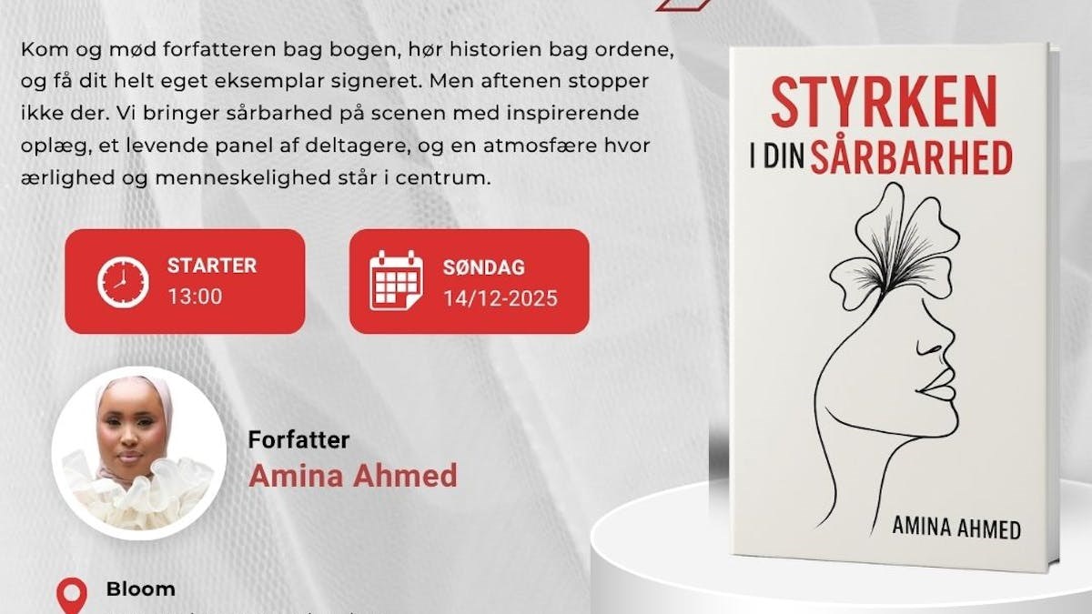 Styrken i din sårbarhed - Bog lancering