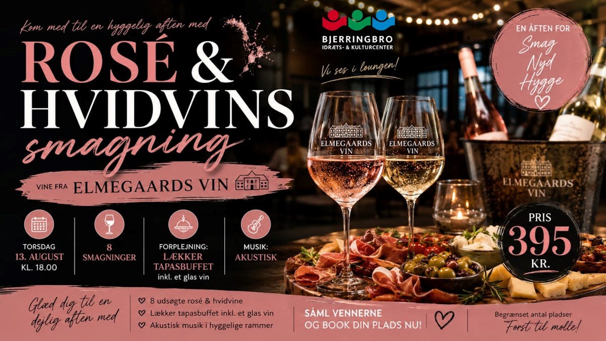 Rosé & hvidvins smagning