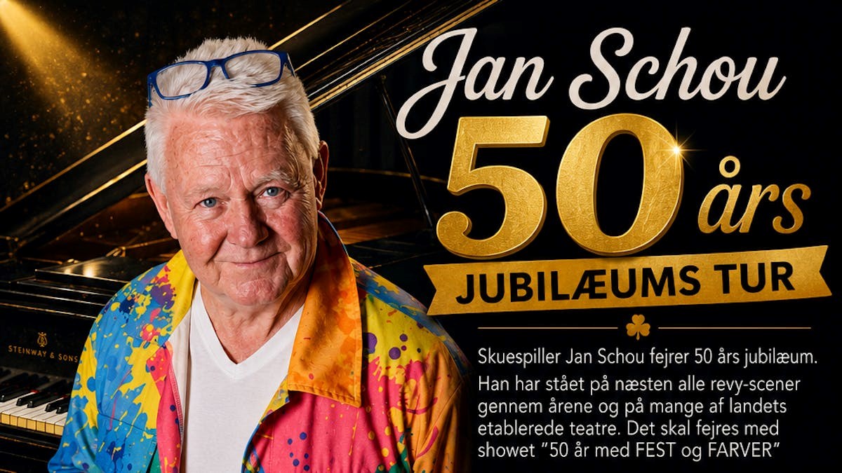 Jan Schou 50 års jubilæums show
