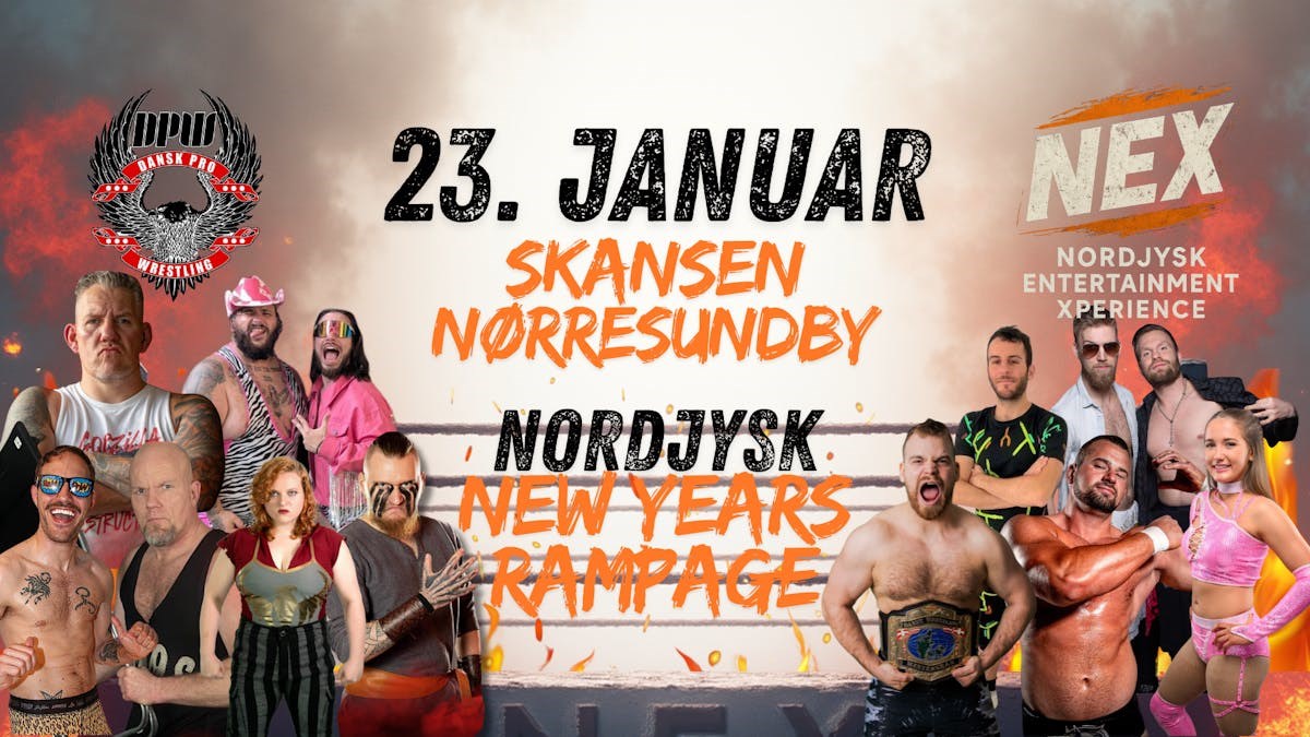 Oplev årets vildeste live-wrestling i aalborg