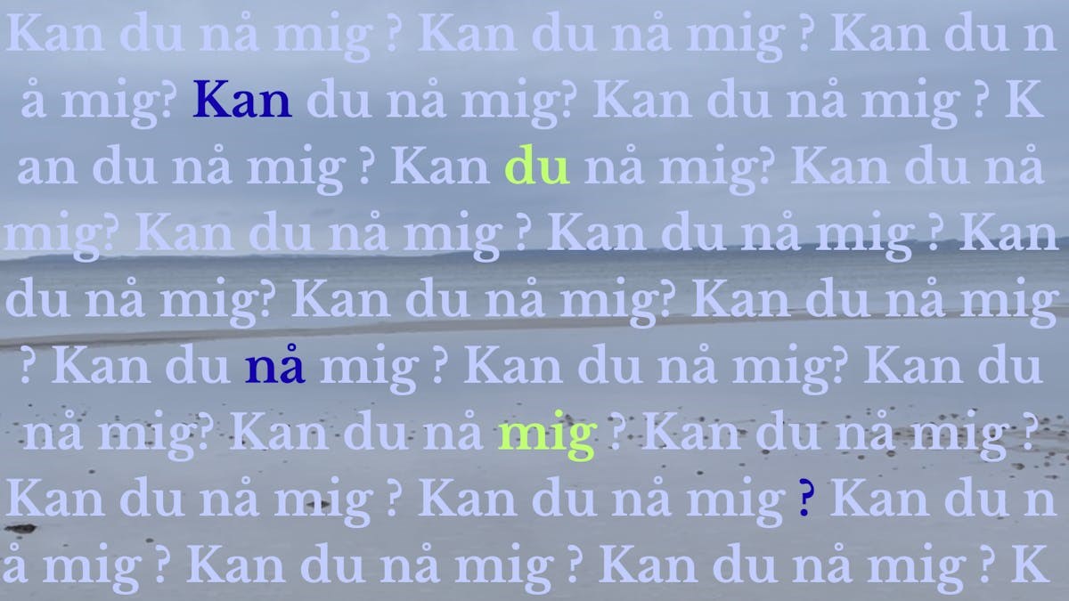 Kan du nå mig? Koncert med SUONA