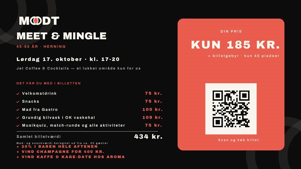 Meet & Mingle 45-60 år