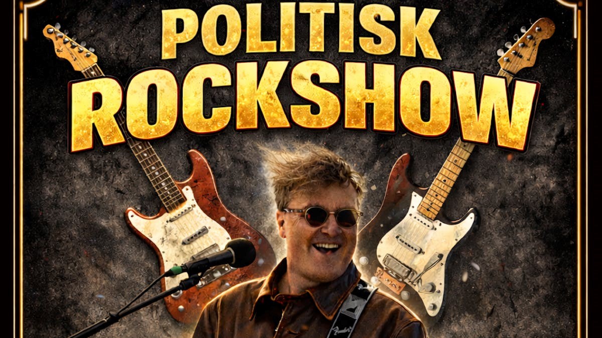 Politisk rockshow med peter mogensen & the disciples of democracy
