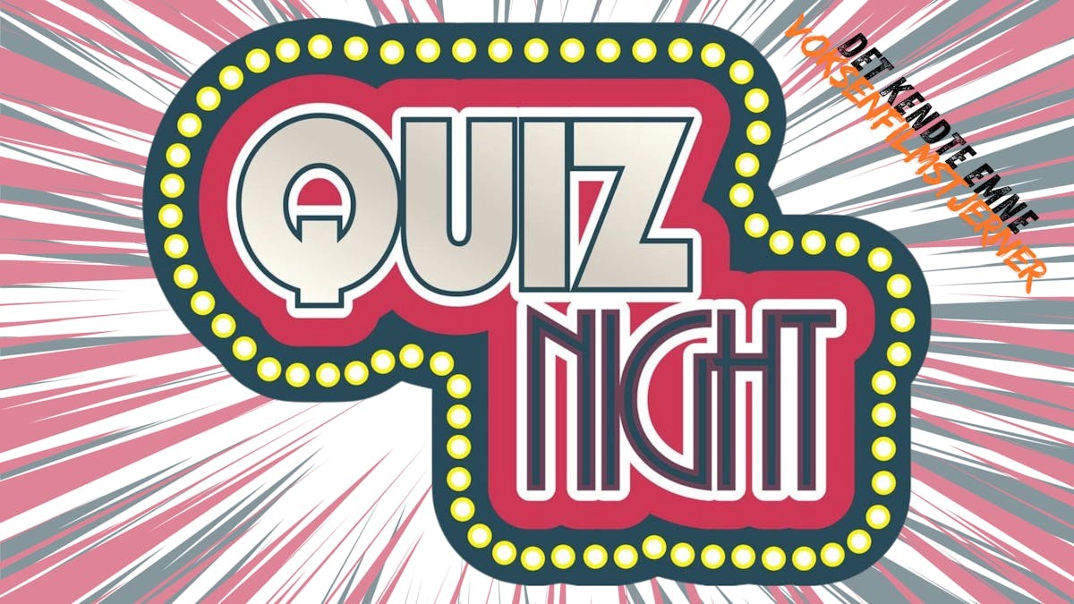 Quiz-night feat. Den Glade Whiskypusher