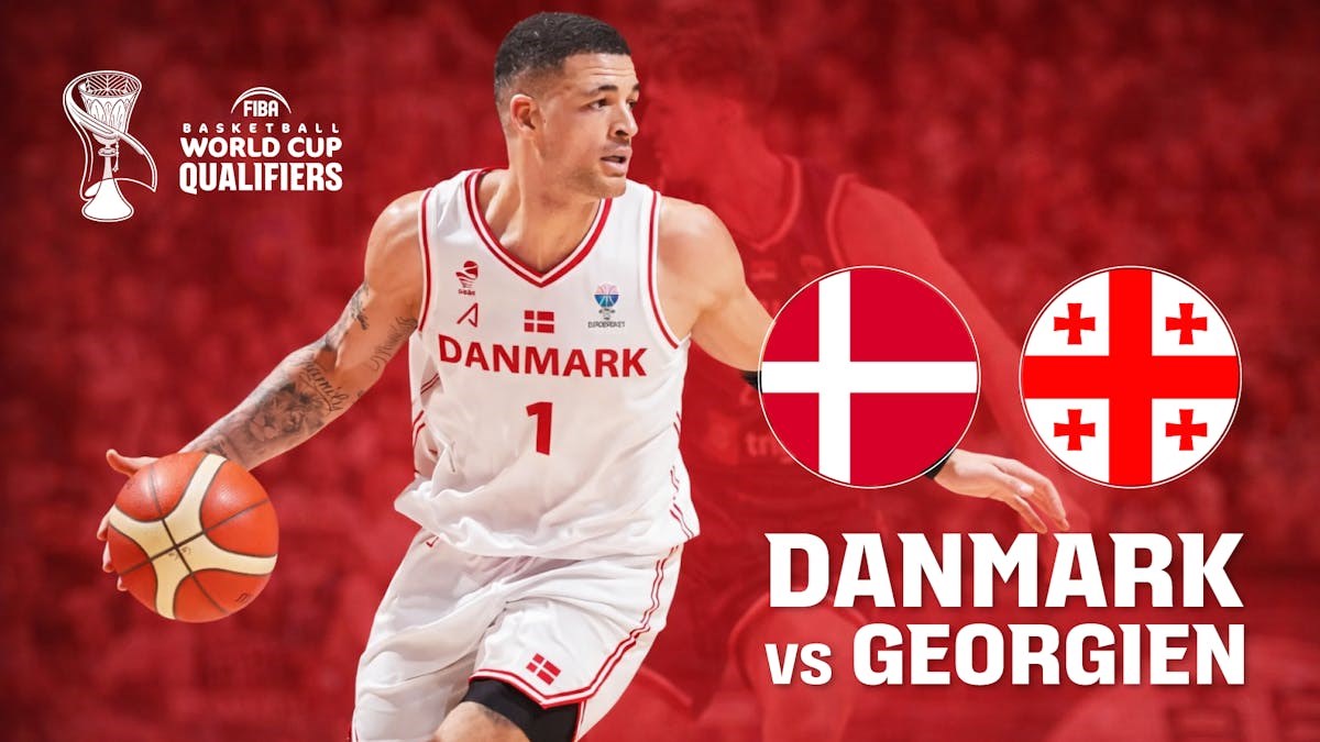 Basketball VM Kval Herrer - Danmark vs. Georgien