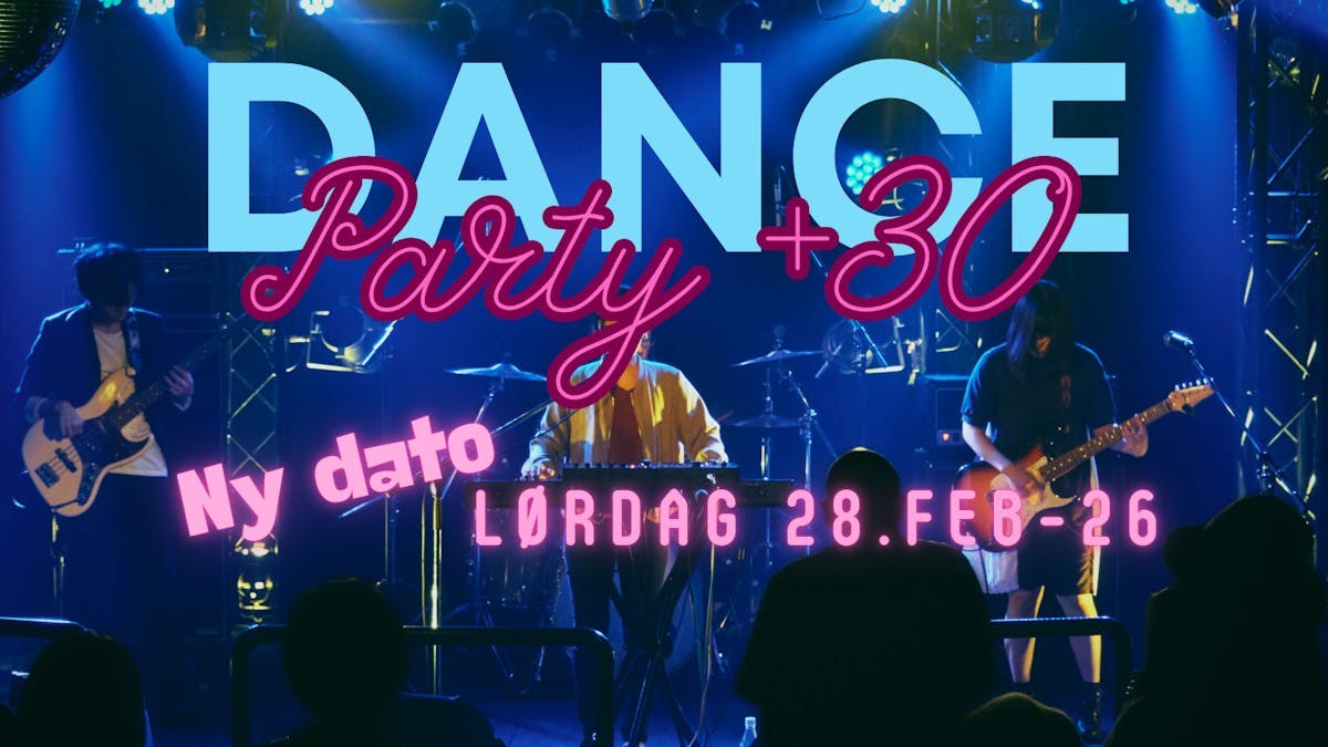 Danceparty +30 - liveband på coisbar