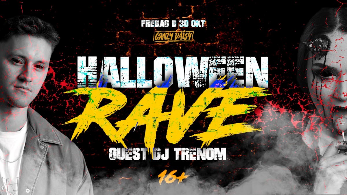 Halloween rave m/ trenom guest // 30 okt // 16+ // vejen