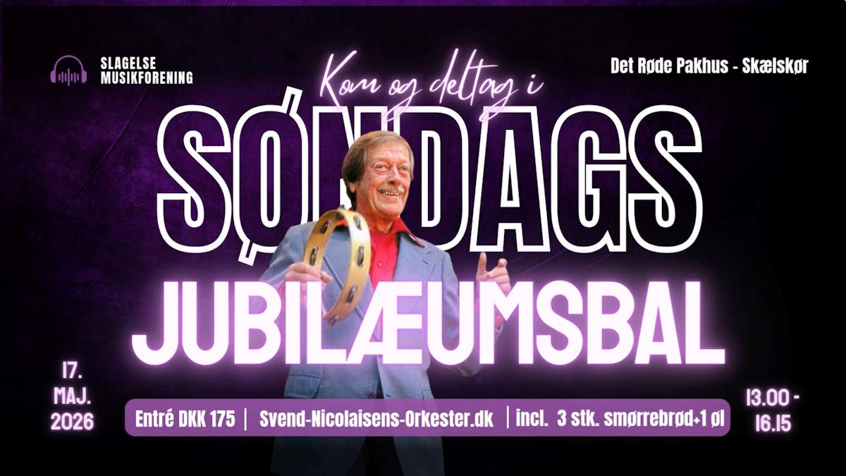 JubilæumsBal med Svend Nicolaisens Orkester