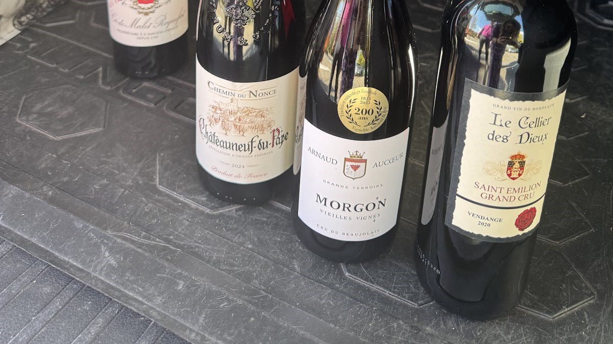 Smag franske rødvine