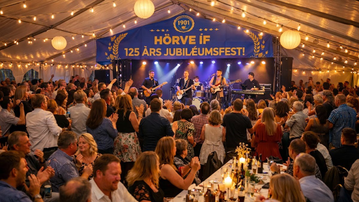 Hørve IF 125 års Jubilæum fest