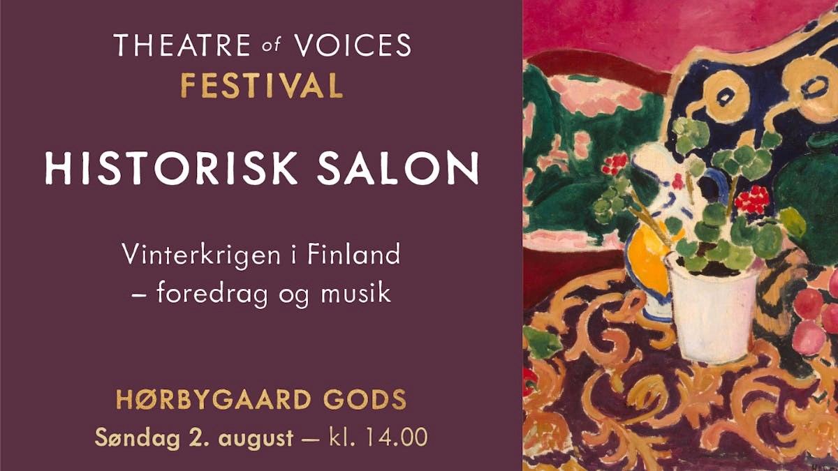 Theatre of Voices Festival- Historisk Salon på Hørbygaard Gods